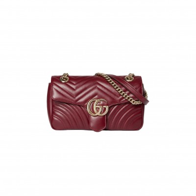 GUCCI GG MARMONT SMALL SHOULDER BAG 443497 (25*15*8cm)